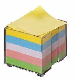 Хартиено цветно кубче в поставка, 750 листчета