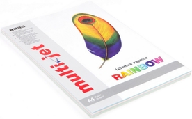 Цветна копирна хартия A4 Rainbow Multi Jet, 100 листа, пастел, асорти