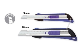 Макетен нож, гумиран, 9мм, 18 мм