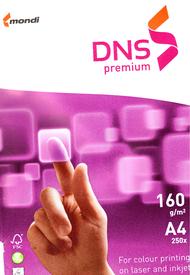 Бял копирен картон А4 DNS Premium Mondi,160 гр., 10 листа