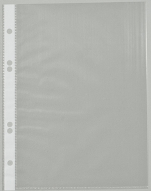 Плик джоб А5 с перфорация, кристал, 80 микрона, 100 броя