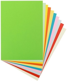Цветна копирна хартия A4 Rainbow, 80 гр., 10 листа