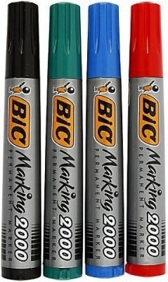 Маркер перманентен BIC Marking 2000, объл връх