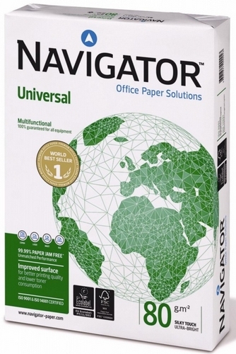 Копирна хартия Navigator Universal A4, 80 гр., 500 листа