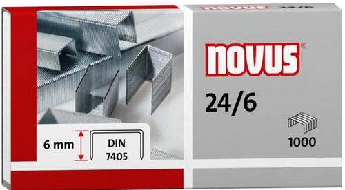 Телчета Novus 24/6 за телбод, стандартни