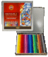 24 цвята в метална кутия