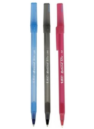 Химикалка BIC Round Stic M Classic, 1.00 мм, бр., кут.