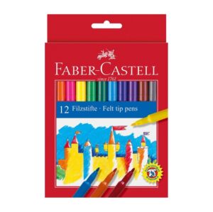 Флумастери Faber-Castell, 12 цвята, 24 цвята, 36 цвята, 50 цвята