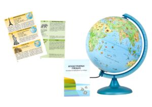 Светещ LED глобус Сафари Nova Rico / Тecnodidattica - 25 см