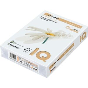 Копирна хартия IQ Premium Triotec A4, 80 гр., 500 листа
