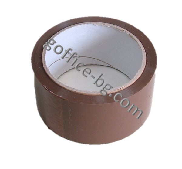 Опаковъчно тиксо, 48 мм x 60 м., прозрачно, кафяво - Image 5