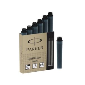 Патрончета за писалка Паркер Parker Quink mini Z11, къси, оп. 6 брой