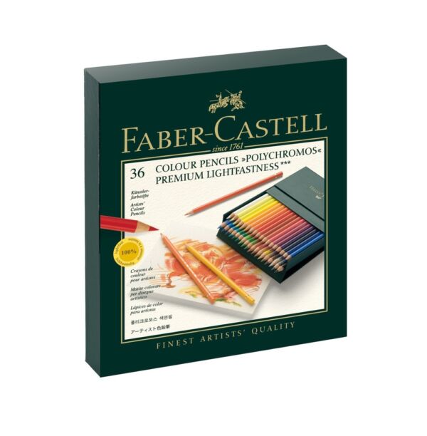Цветни моливи Faber-Castell Polychromos, полихромни, комплект - Image 9