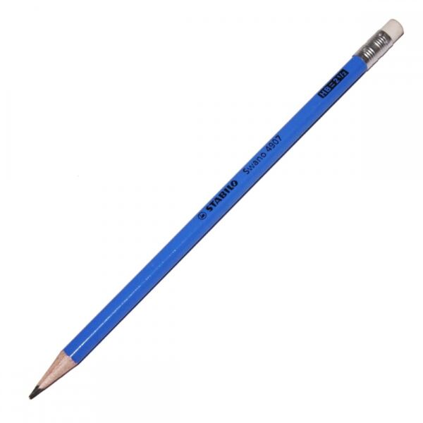 Молив с гума Stabilo Swano 4907, Neon HB, бр. - Image 6