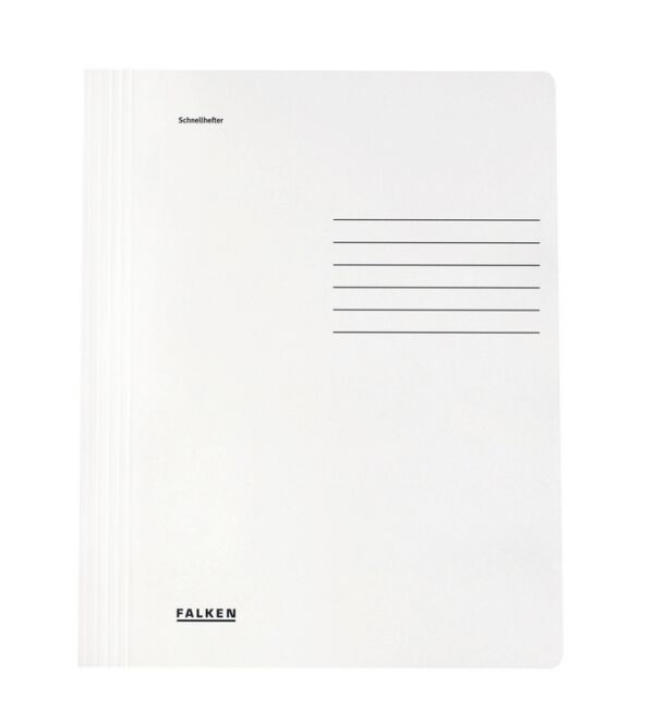 Папка картонена Falken, цветна с машинка, 230 гр. - Image 2