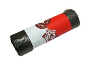 Чували за смет 50 L, 50 х 70 см, 10 броя на ролка, черни