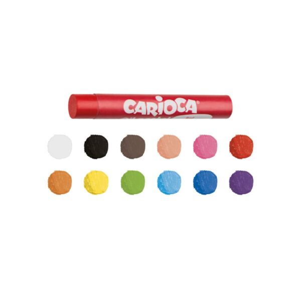 Цветни маслени пастели Carioca, 12 цвята, 24 цв., 50 цв. - Image 4