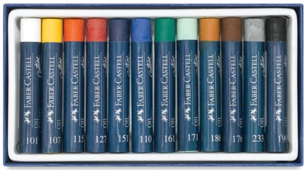 Цветни маслени пастели Faber-Castell Creative Studio, 12 цвята, 24 цвята, 36 цвята - Image 8