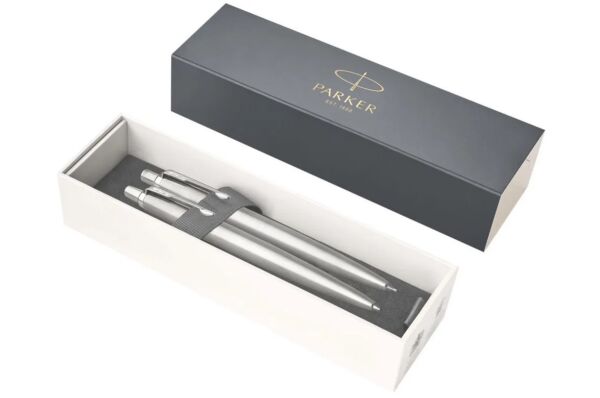 Комплект Химикалка и автоматичен молив Parker Royal Jotter Stainless Steel - Image 6