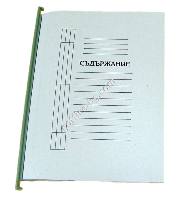 Папка картотечна с 4 гребен, А4, висяща - Image 2