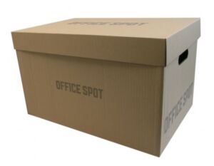 Архивен кашон OfficeSpot, кафяв