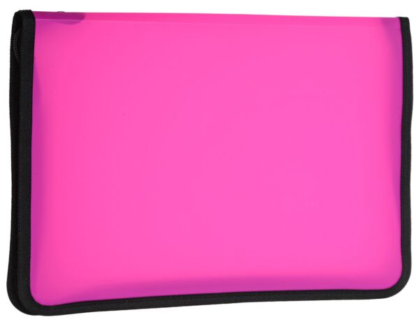 Папка с цип ErichKrause A4 Neon, неонови цветове - Image 8