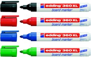 Маркер за бяла дъска Edding 360 XL, презареждаем