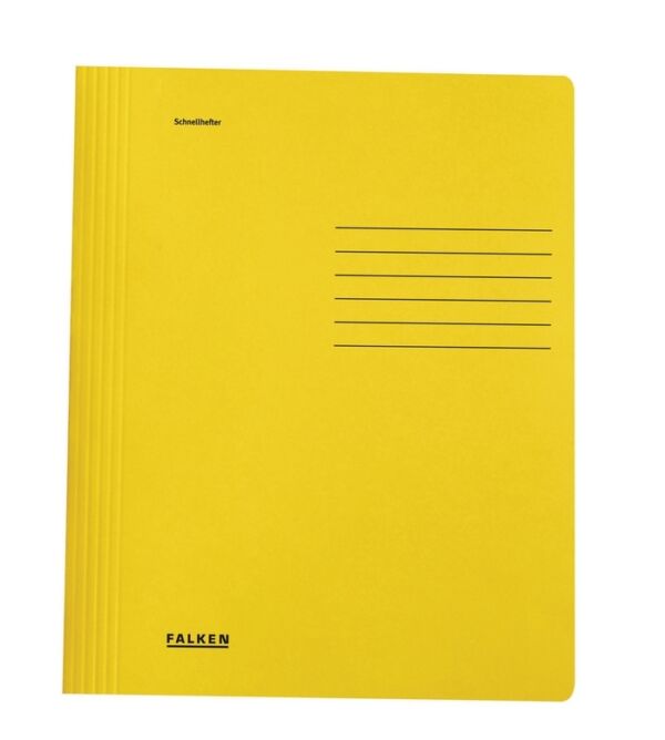 Папка картонена Falken, цветна с машинка, 230 гр. - Image 3