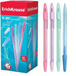 Химикалка Erich Krause R-301 Spring, синьопишеща