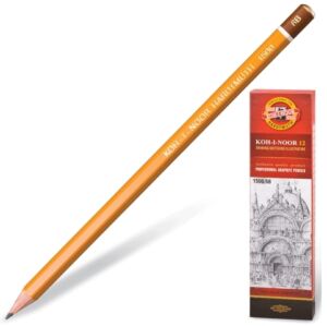 Чернографитен молив Koh-I-Noor 1500, от 10H до 8В, 1 брой