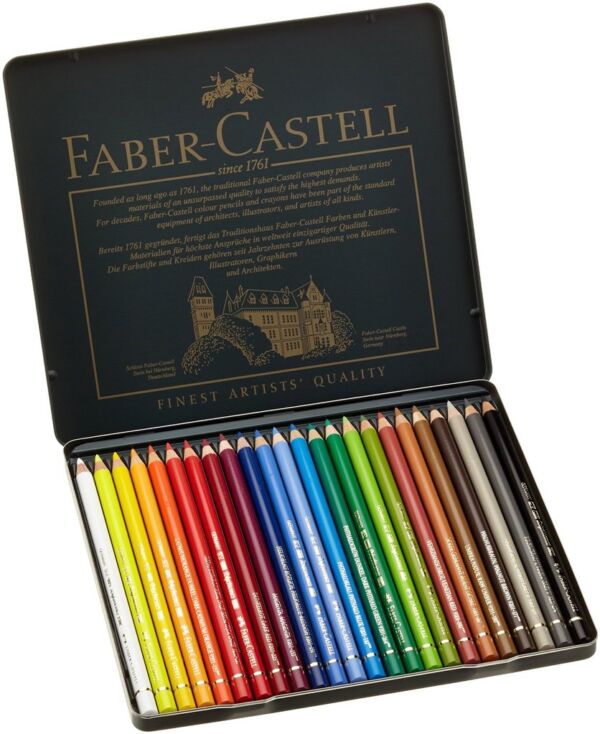 Цветни моливи Faber-Castell Polychromos, полихромни, комплект - Image 7