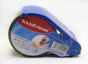 Тиксорезачка с тиксо 48 мм х 50 м., Еrichkrause, прозрачно, кафяво