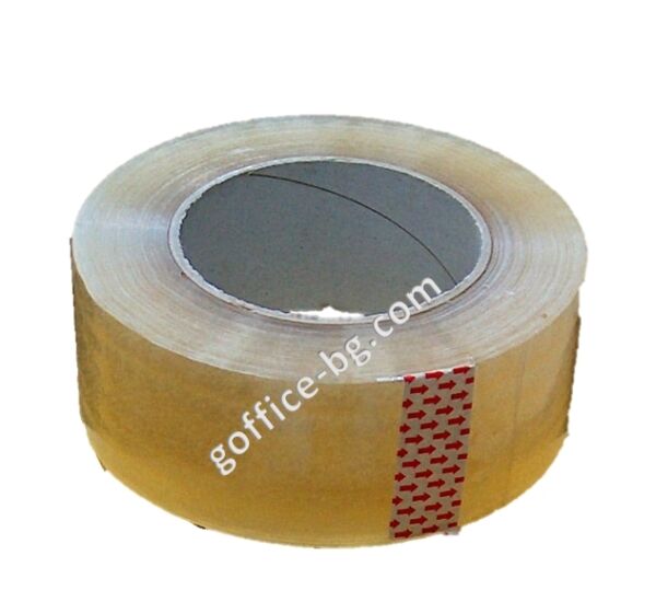 Опаковъчно тиксо, 48 мм x 200 м., кашон, 36 броя, прозрачно - Image 4