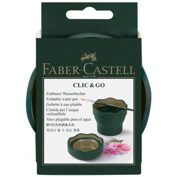 Чаша за рисуване, сгъваема, Faber-Castell Click&Co - Image 11
