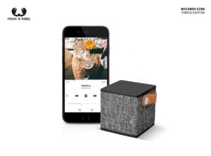 Безжични блутут колонки за телефон, смартфон или таблет, Fresh`N Rebel Rockbox Cube