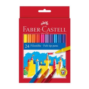Флумастери Faber-Castell, 12 цвята, 24 цвята, 36 цвята, 50 цвята