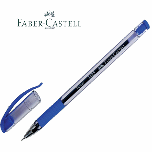Химикалка Faber-Castell 1425 Fine, бр., кут.