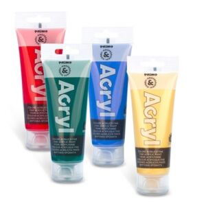 Акрилни бои Primo Acryl, 75 мл. в пластмасова тубичка