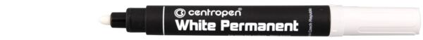Перманентен маркер Centropen, бял, бр. - Image 3