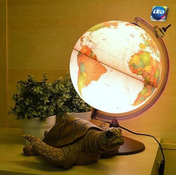 Светещ LED Глобус Марко Поло, Marco Polo Nova Rico / Тecnodidattica - 26 см - Image 6