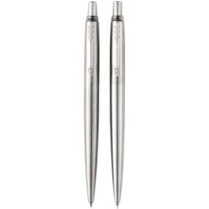 Комплект Химикалка и автоматичен молив Parker Royal Jotter Stainless Steel