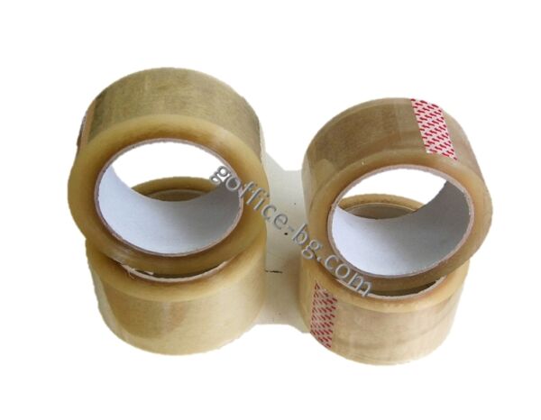 Опаковъчно тиксо, 48 мм x 60 м., прозрачно, кафяво - Image 8