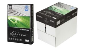 Копирна хартия рециклирана, сива Lettura 60 A4, 100 % Recycled, 80 гр., 500 листа