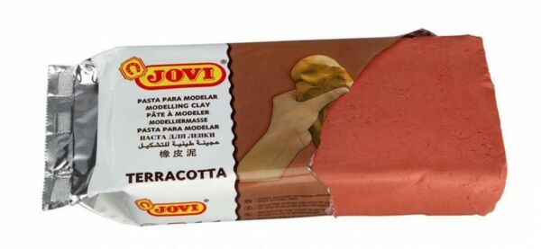 Глина за моделиране Jovi, 0.250 гр., бяла, кафява, сива, охра - Image 4