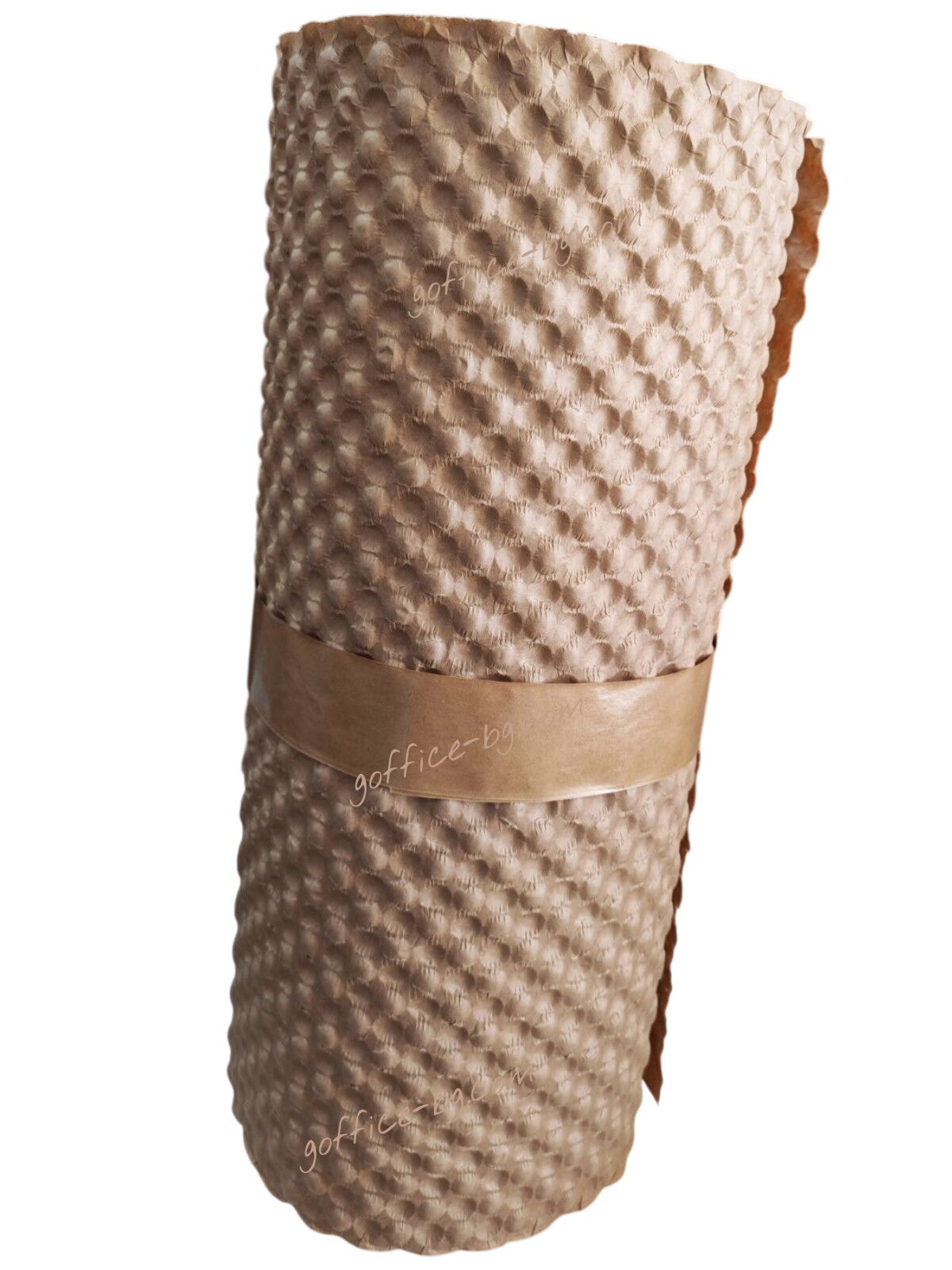 Бабъл хартия крафт за опаковане, 50 см х 20 м., крафт, ролка - Image 2